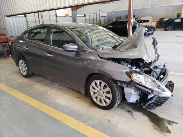 3N1AB7AP7HY389839 - 2017 NISSAN SENTRA S GRAY photo 4