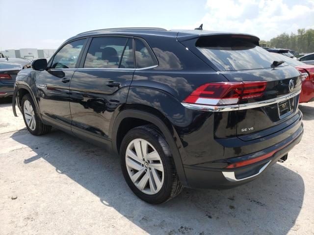 1V2KE2CAXNC213102 - 2022 VOLKSWAGEN ATLAS CROS SE Черный фото 2