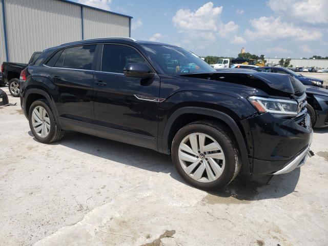 1V2KE2CAXNC213102 - 2022 VOLKSWAGEN ATLAS CROS SE Черный фото 4