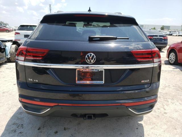 1V2KE2CAXNC213102 - 2022 VOLKSWAGEN ATLAS CROS SE Черный фото 6