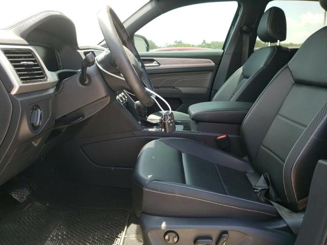 1V2KE2CAXNC213102 - 2022 VOLKSWAGEN ATLAS CROS SE Черный фото 7