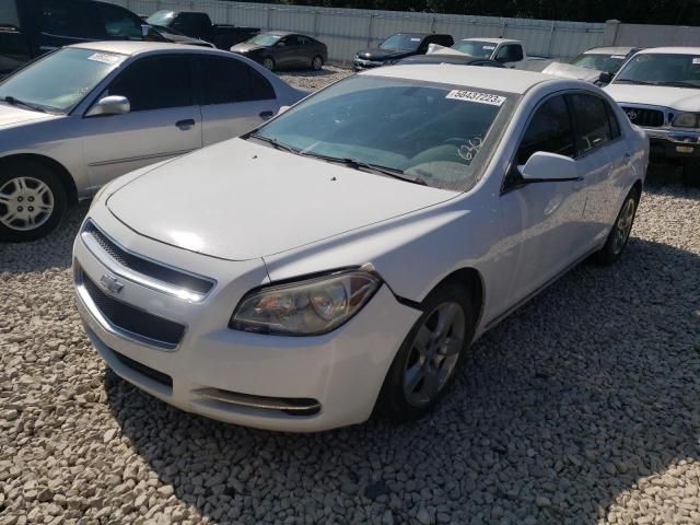 1G1ZC5E07AF274582 - 2010 CHEVROLET MALIBU 1LT WHITE photo 1