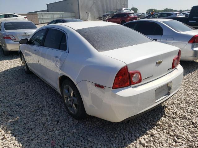 1G1ZC5E07AF274582 - 2010 CHEVROLET MALIBU 1LT WHITE photo 2