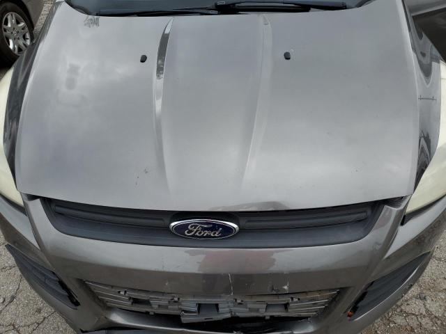 1FMCU0F72EUC08897 - 2014 FORD ESCAPE S GRAY photo 12