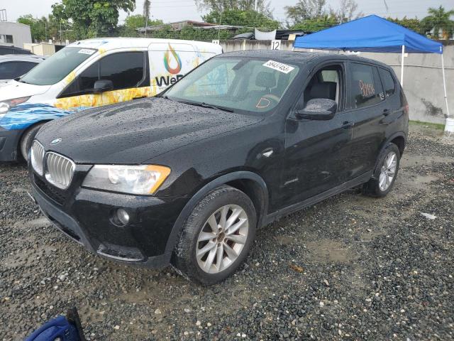 5UXWX9C5XD0A17218 - 2013 BMW X3 XDRIVE28I BLACK photo 1