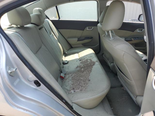 2HGFB2F90CH517192 - 2012 HONDA CIVIC EXL 银色 照片 10