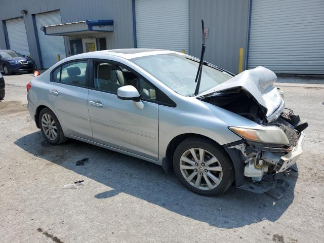 2HGFB2F90CH517192 - 2012 HONDA CIVIC EXL 银色 照片 4