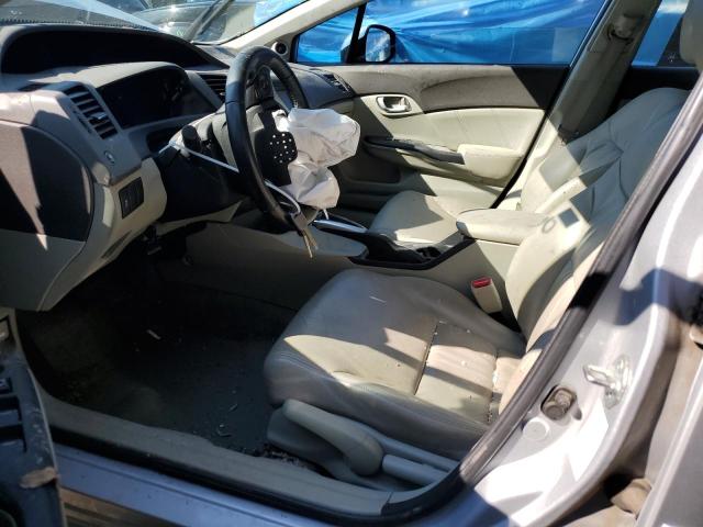2HGFB2F90CH517192 - 2012 HONDA CIVIC EXL 银色 照片 7