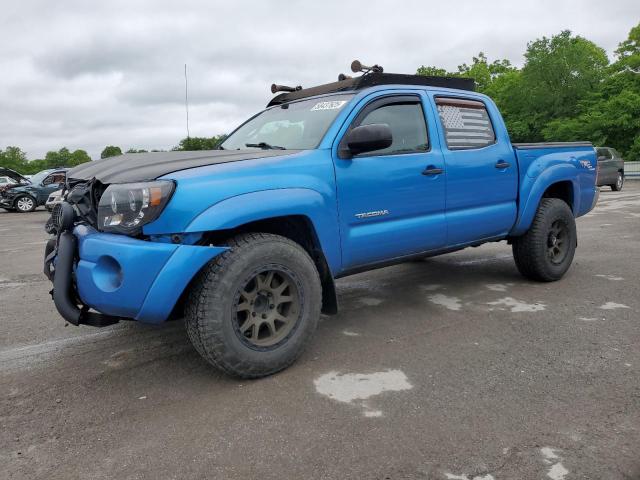 5TEJU62N47Z445713 - 2007 TOYOTA TACOMA DOUBLE CAB PRERUNNER BLUE photo 1