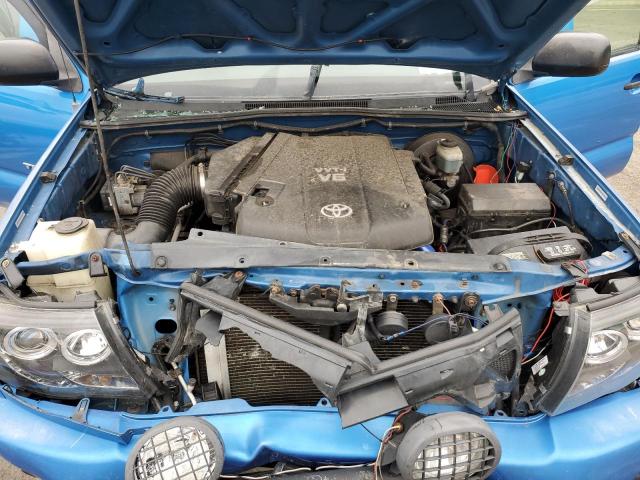 5TEJU62N47Z445713 - 2007 TOYOTA TACOMA DOUBLE CAB PRERUNNER BLUE photo 11