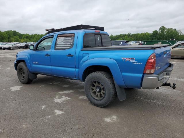 5TEJU62N47Z445713 - 2007 TOYOTA TACOMA DOUBLE CAB PRERUNNER BLUE photo 2
