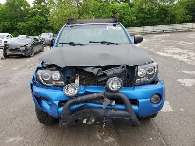 5TEJU62N47Z445713 - 2007 TOYOTA TACOMA DOUBLE CAB PRERUNNER BLUE photo 5