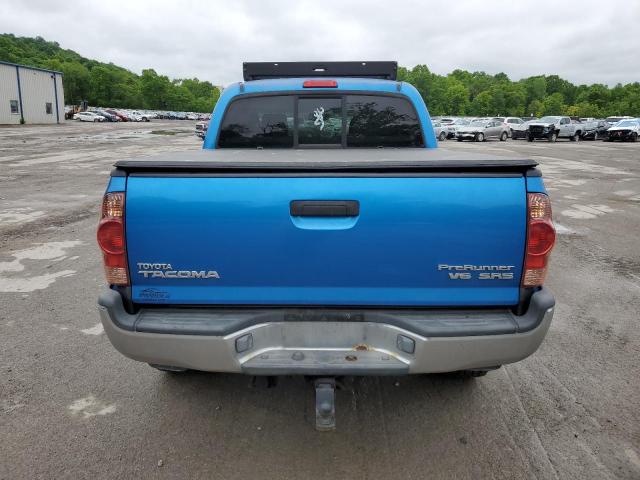 5TEJU62N47Z445713 - 2007 TOYOTA TACOMA DOUBLE CAB PRERUNNER BLUE photo 6