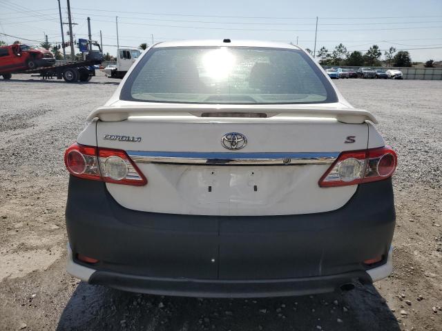 2T1BU4EE1CC820462 - 2012 TOYOTA COROLLA BASE WHITE photo 6