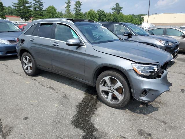 W1N0G8EB1MF883963 - 2021 MERCEDES-BENZ GLC 300 4MATIC GRAY photo 4