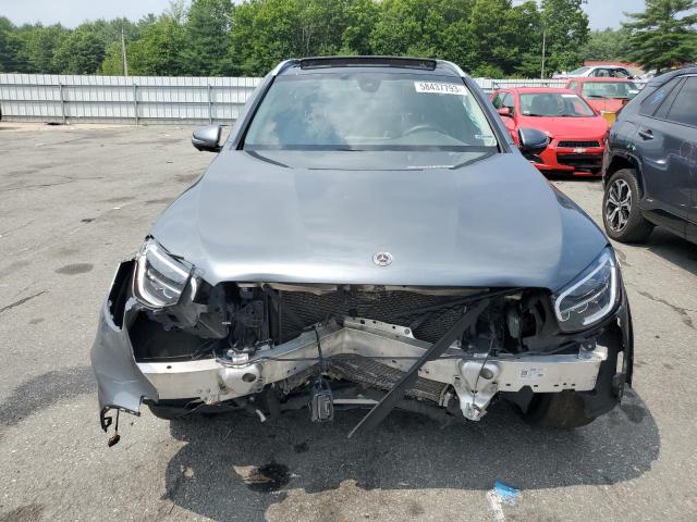 W1N0G8EB1MF883963 - 2021 MERCEDES-BENZ GLC 300 4MATIC GRAY photo 5