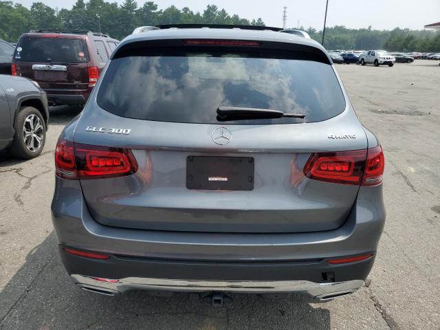 W1N0G8EB1MF883963 - 2021 MERCEDES-BENZ GLC 300 4MATIC GRAY photo 6