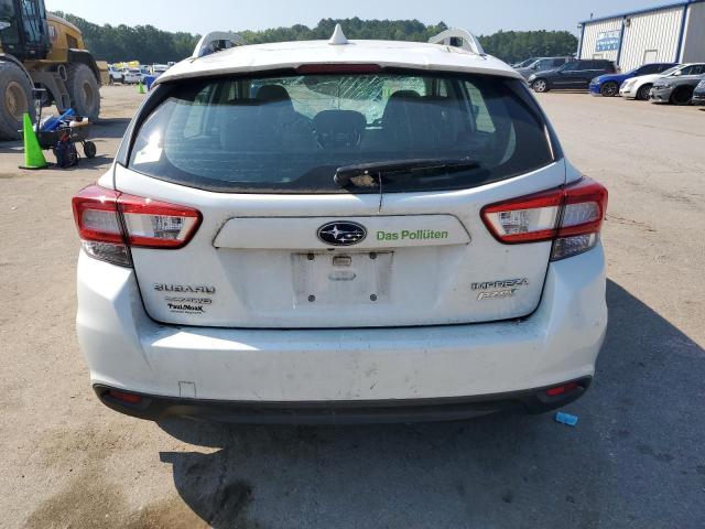 4S3GTAB68H3703966 - 2017 SUBARU IMPREZA PREMIUM WHITE photo 6