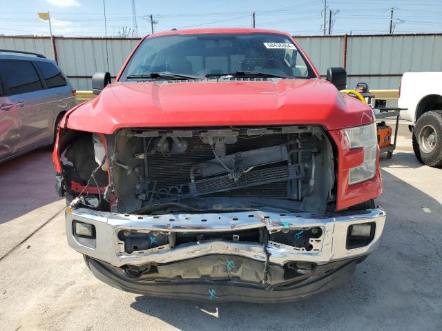 1FTEW1EP3FFB51307 - 2015 FORD F150 SUPERCREW RED photo 5