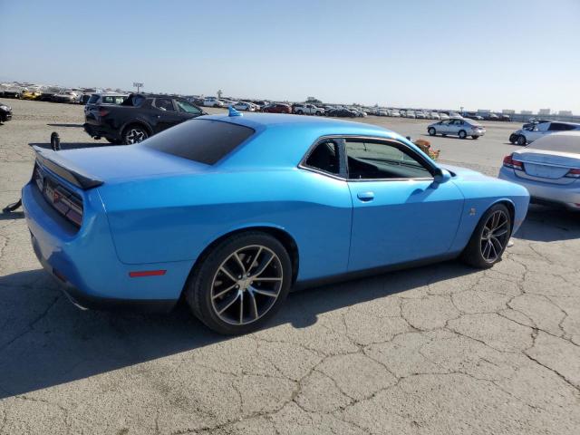 2C3CDZFJXGH220763 - 2016 DODGE CHALLENGER R/T SCAT PACK BLUE photo 3