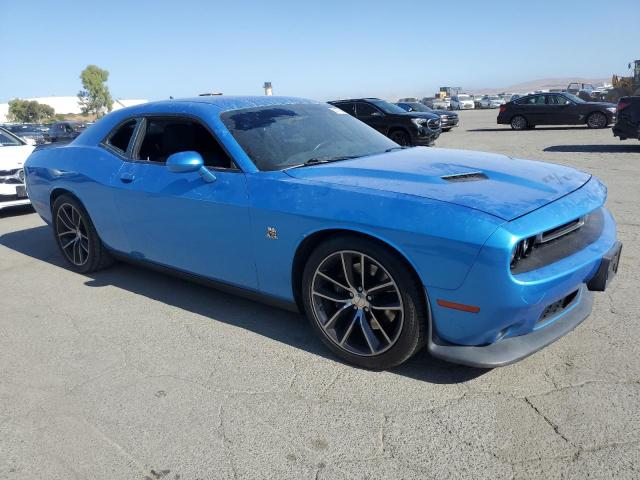 2C3CDZFJXGH220763 - 2016 DODGE CHALLENGER R/T SCAT PACK BLUE photo 4