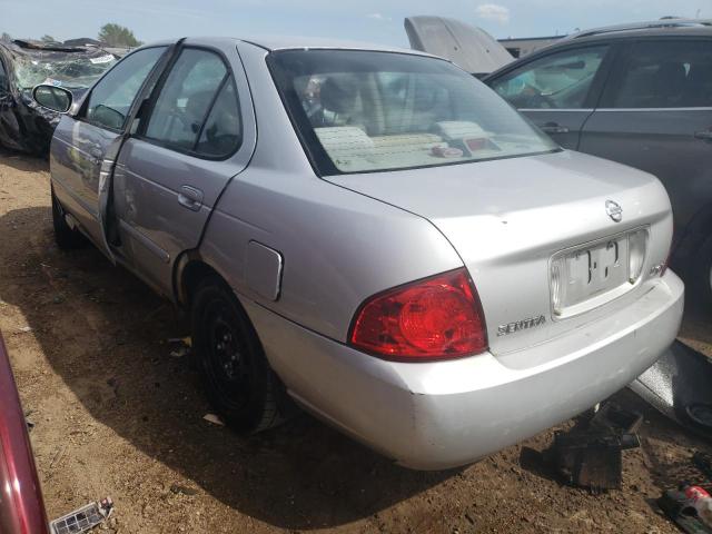 3N1CB51D75L592726 - 2005 NISSAN SENTRA 1.8 SILVER photo 2