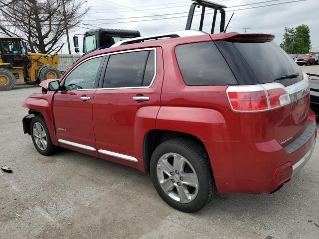 2GKFLZEK4D6276411 - 2013 GMC TERRAIN DENALI RED photo 2