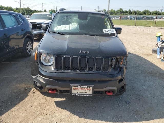 ZACNJBC16KPJ91484 - 2019 JEEP RENEGADE TRAILHAWK BLACK photo 5