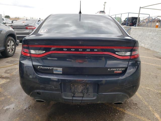 1C3CDFCH5DD297209 - 2013 DODGE DART LIMITED BLUE photo 6