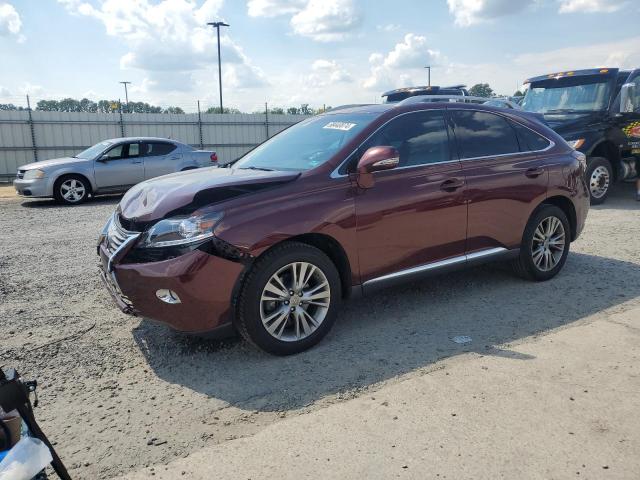 2T2ZK1BAXDC095641 - 2013 LEXUS RX 350 BURGUNDY photo 1