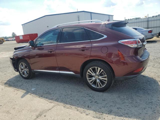 2T2ZK1BAXDC095641 - 2013 LEXUS RX 350 BURGUNDY photo 2