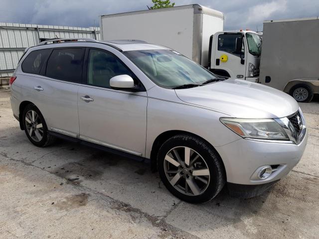 5N1AR2MN7FC669395 - 2015 NISSAN PATHFINDER S SILVER photo 4