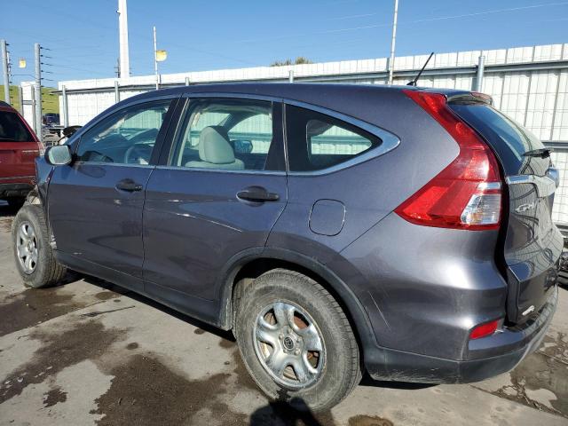 5J6RM4H32GL117616 - 2016 HONDA CR-V LX CHARCOAL photo 2