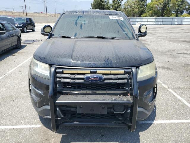 1FM5K8AR0GGB36198 - 2016 FORD EXPLORER POLICE INTERCEPTOR BLACK photo 5