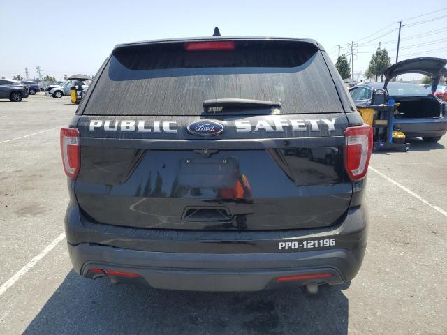 1FM5K8AR0GGB36198 - 2016 FORD EXPLORER POLICE INTERCEPTOR BLACK photo 6