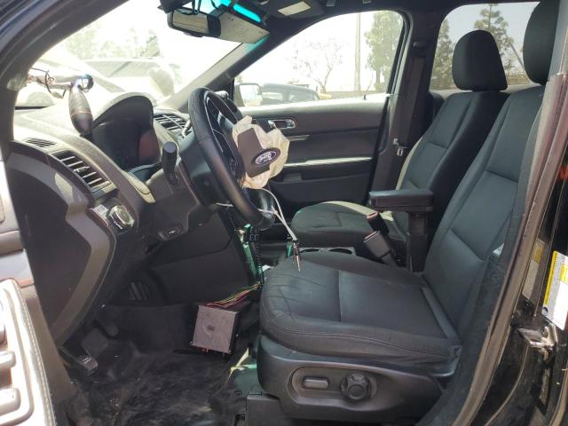 1FM5K8AR0GGB36198 - 2016 FORD EXPLORER POLICE INTERCEPTOR BLACK photo 7