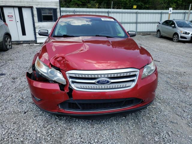 1FAHP2FW1BG135798 - 2011 FORD TAURUS LIMITED RED photo 5