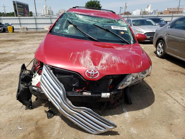 4T3ZA3BB1AU026589 - 2010 TOYOTA VENZA RED photo 5