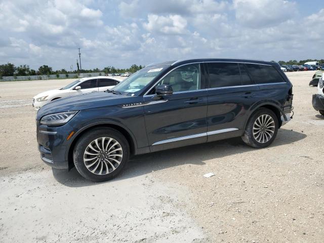 5LM5J7WC6NGL21206 - 2022 LINCOLN AVIATOR RESERVE BLUE photo 1