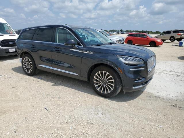 5LM5J7WC6NGL21206 - 2022 LINCOLN AVIATOR RESERVE BLUE photo 4