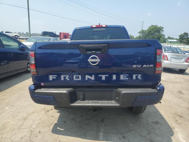 1N6ED1FK7PN634439 - 2023 NISSAN FRONTIER SV BLUE photo 6