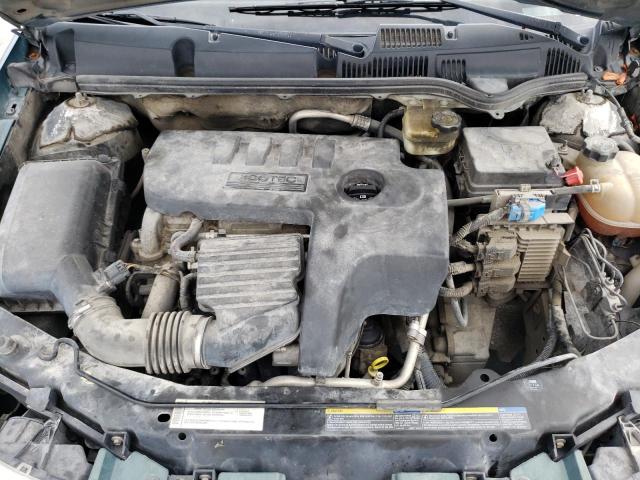 1G8AL55F27Z179695 - 2007 SATURN ION LEVEL 3 GREEN photo 11