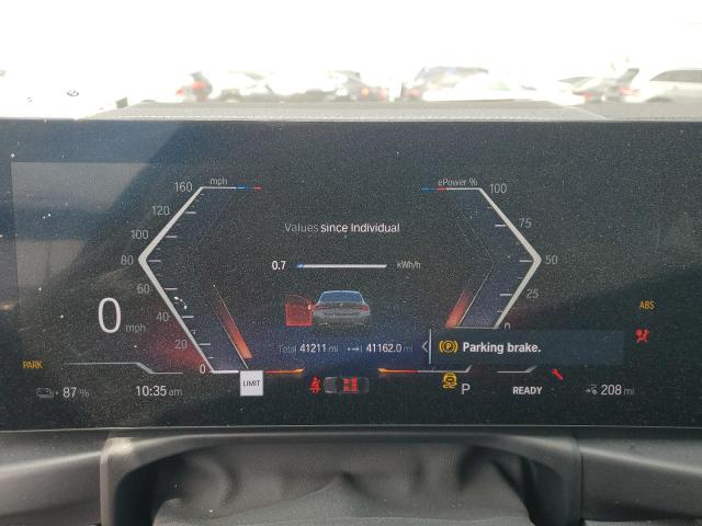 WBY33AW07PFP68646 - 2023 BMW I4 M50 GRAY photo 9