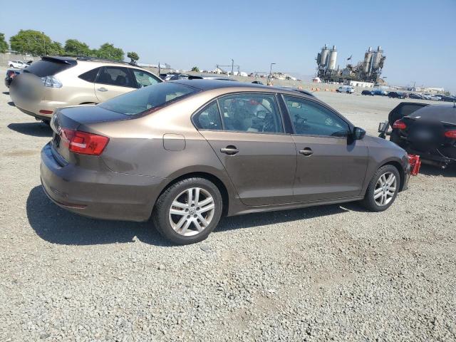 3VW2K7AJ8FM253072 - 2015 VOLKSWAGEN JETTA BASE 棕色 照片 3