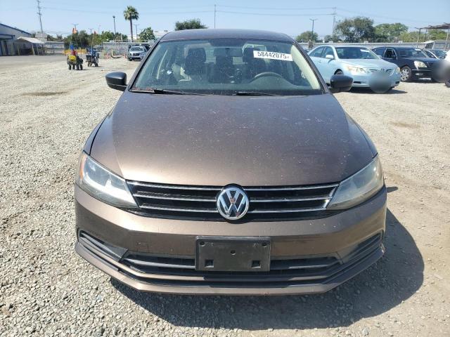 3VW2K7AJ8FM253072 - 2015 VOLKSWAGEN JETTA BASE 棕色 照片 5