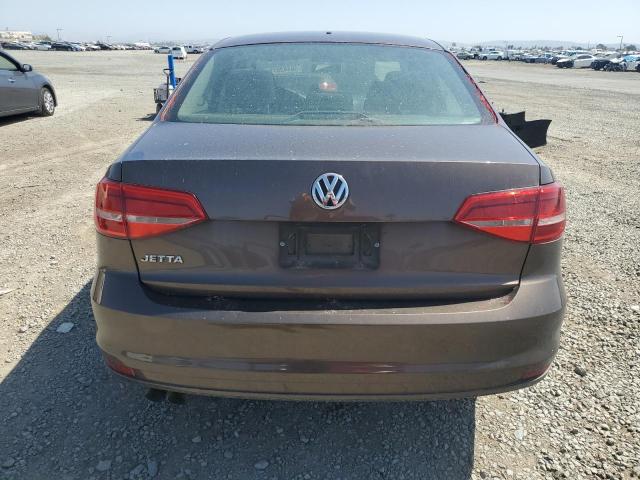 3VW2K7AJ8FM253072 - 2015 VOLKSWAGEN JETTA BASE 棕色 照片 6