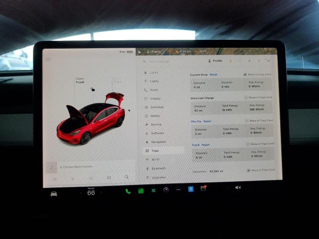 5YJ3E1EC0LF800231 - 2020 TESLA MODEL 3 红色 照片 9