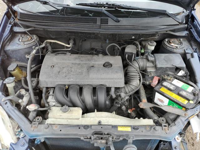 2T1KR32E43C091101 - 2003 TOYOTA COROLLA MA XR BLUE photo 11