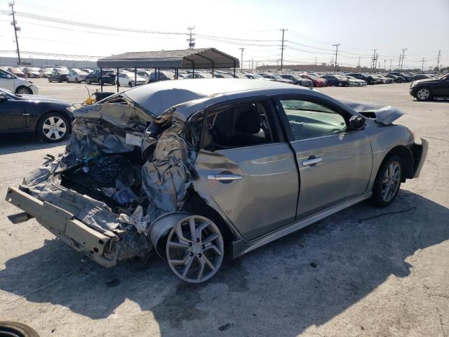 3N1AB7AP4EL643452 - 2014 NISSAN SENTRA S SILVER photo 3