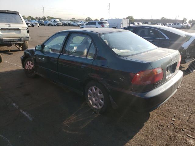 2HGEJ6615XH540134 - 1999 HONDA CIVIC BASE GREEN photo 3